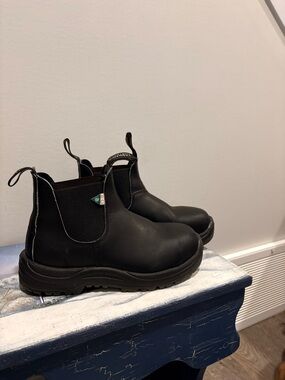 Blundstone Black CSA APPROVED Steel Toe Work Boots